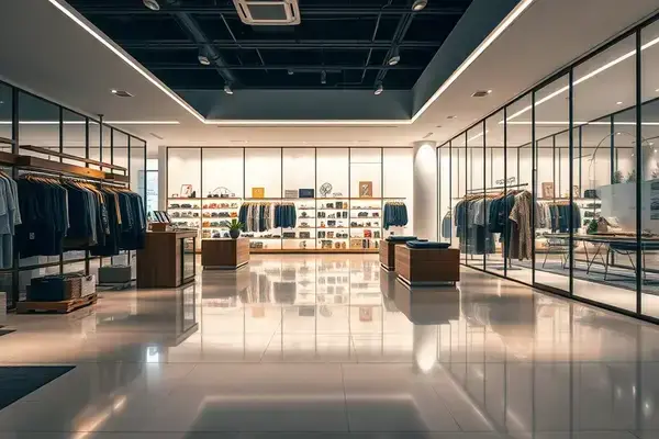 Commercial floor polishing